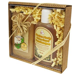 Geschenkset Schafmilchseife/Shampoo