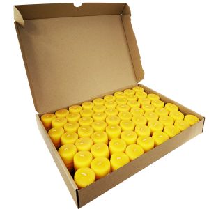 Teelichter 100 % Bienenwachs 120 St. im Karton