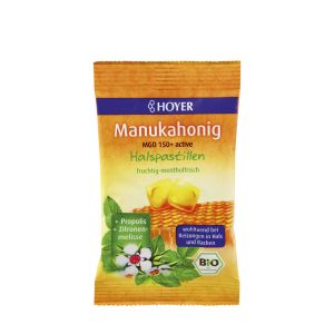 Manukahonig Halspastillen BIO 30 g